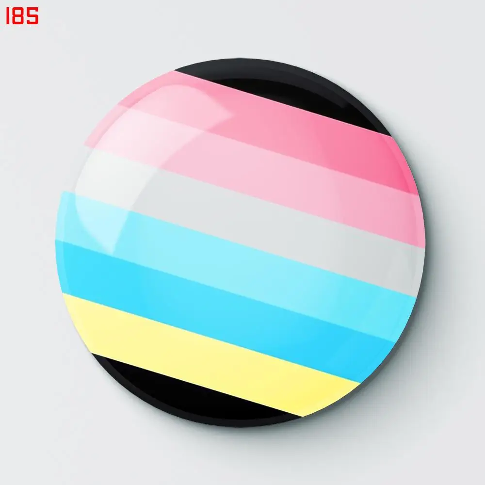 

Модные броши-булавки на пуговицах PRIDE year 00185