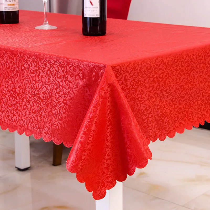 Waterproof Tablecloth Rectangular Vinyl Soft PU Table Cloth for Kitchen Dining Camping Oil-Proof Stain Resistant Table Cover images - 6