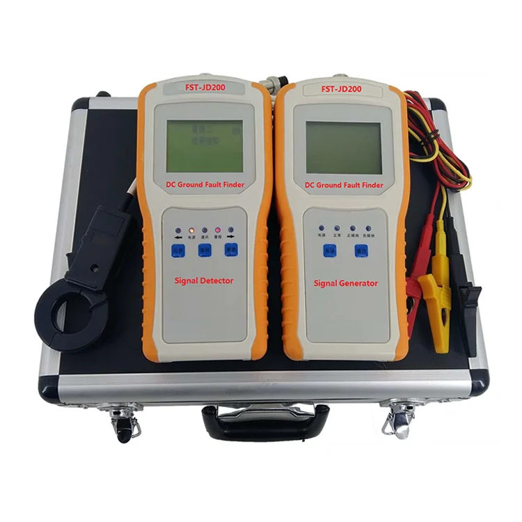 

DC voltage high-precision sampling clamp meter Ground 24v-220V Grounding Fault locator