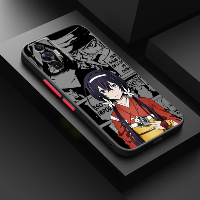 Прозрачный чехол для телефона с аниме бродячие псы Xiaomi Redmi 13C 12C 12 11A 10X 10C 9C 9AT 9 A2 A1