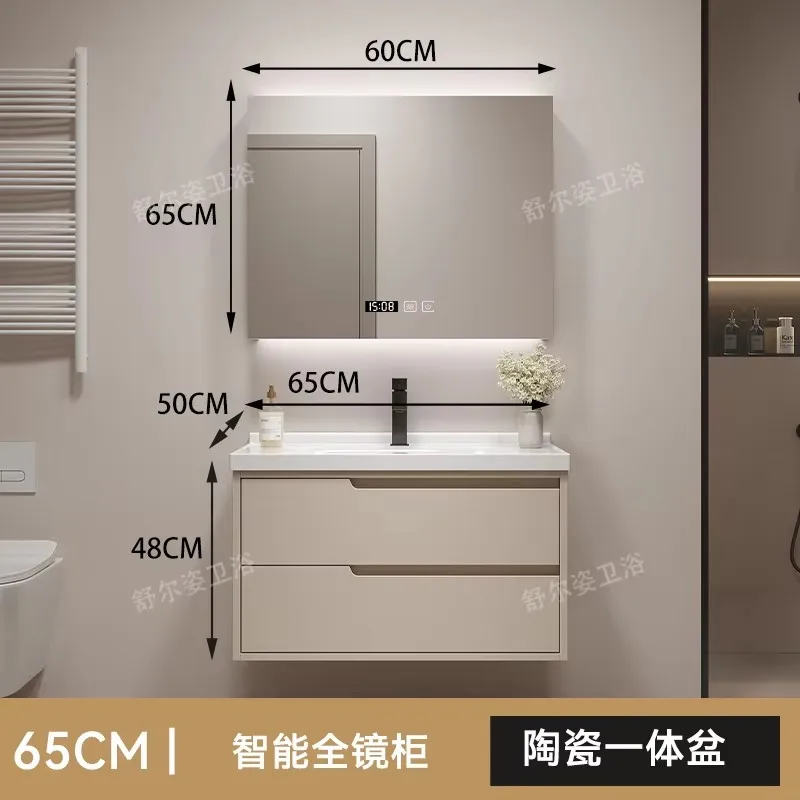 Закрытый шкаф для хранения туалета мебель ванной комнаты туалетный столик