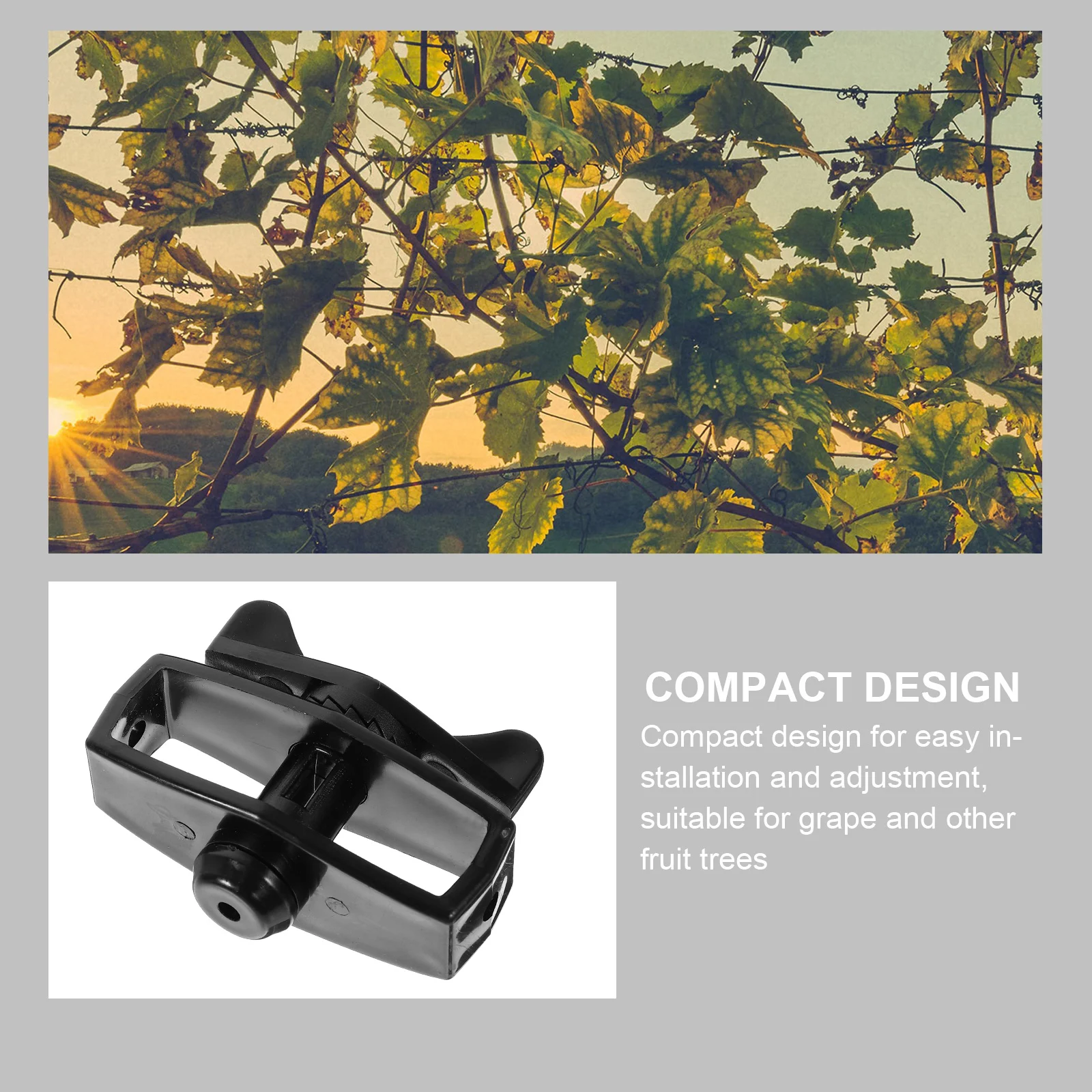 6-częściowy napinacz ogrodzenia do napinania drutu stalowego taśma klejąca kabel Abs plastikowa lina