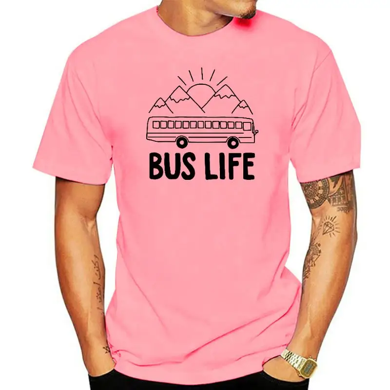 

Bus Driver Life Gift Birthday Funny Unisex Graphic Fashion New Cotton Short Sleeve Noun T Shirts O-Neck Harajuku T-shirt