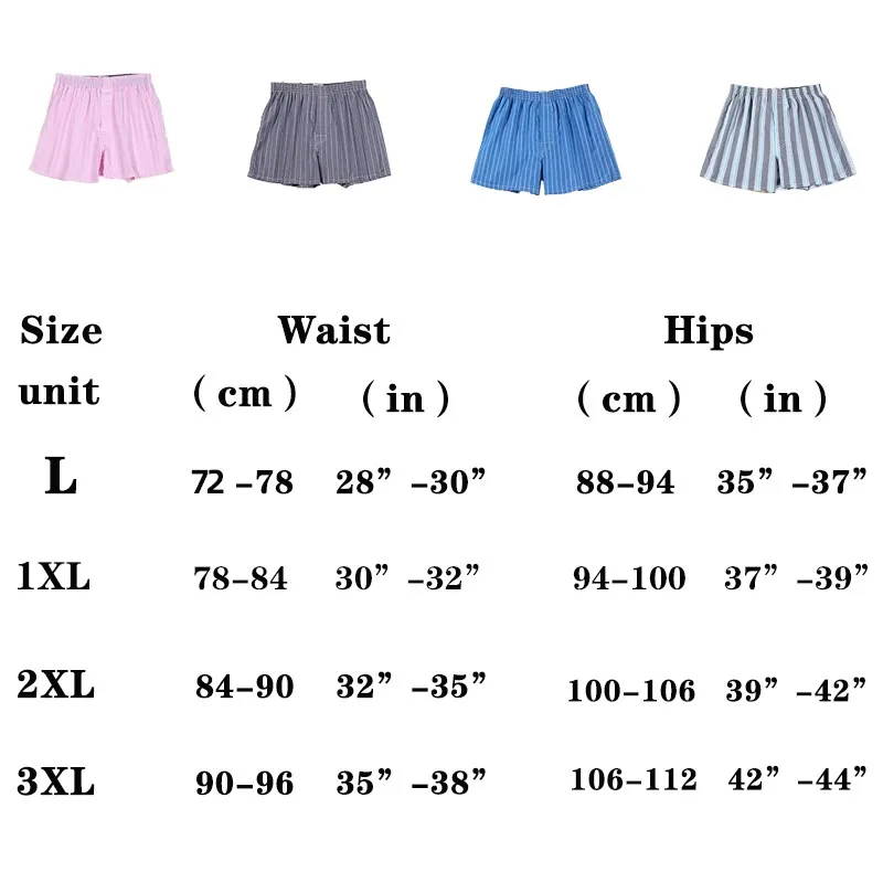 Mens Boxer Cotton Panties Underpants Male Stretch Beach Shorts Underwear Breathable Men Comfortable Boxers Free Shipping 3Pcs