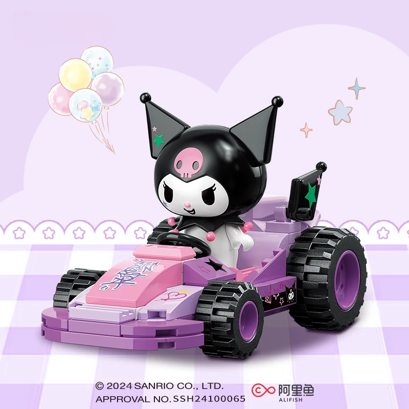Sanrio Surprise Convoy Car Kawaii Hello Kitty Kuromi Pochacco Cinnamoroll Hangyodon игрушки модель космического