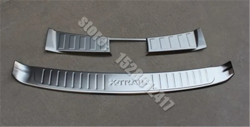 

Стальной протектор заднего бампера Rogue, защитная крышка багажника, отделка для 2014 2015 2016 Nissan X-Trail X Trail T32, автомобильные аксессуары