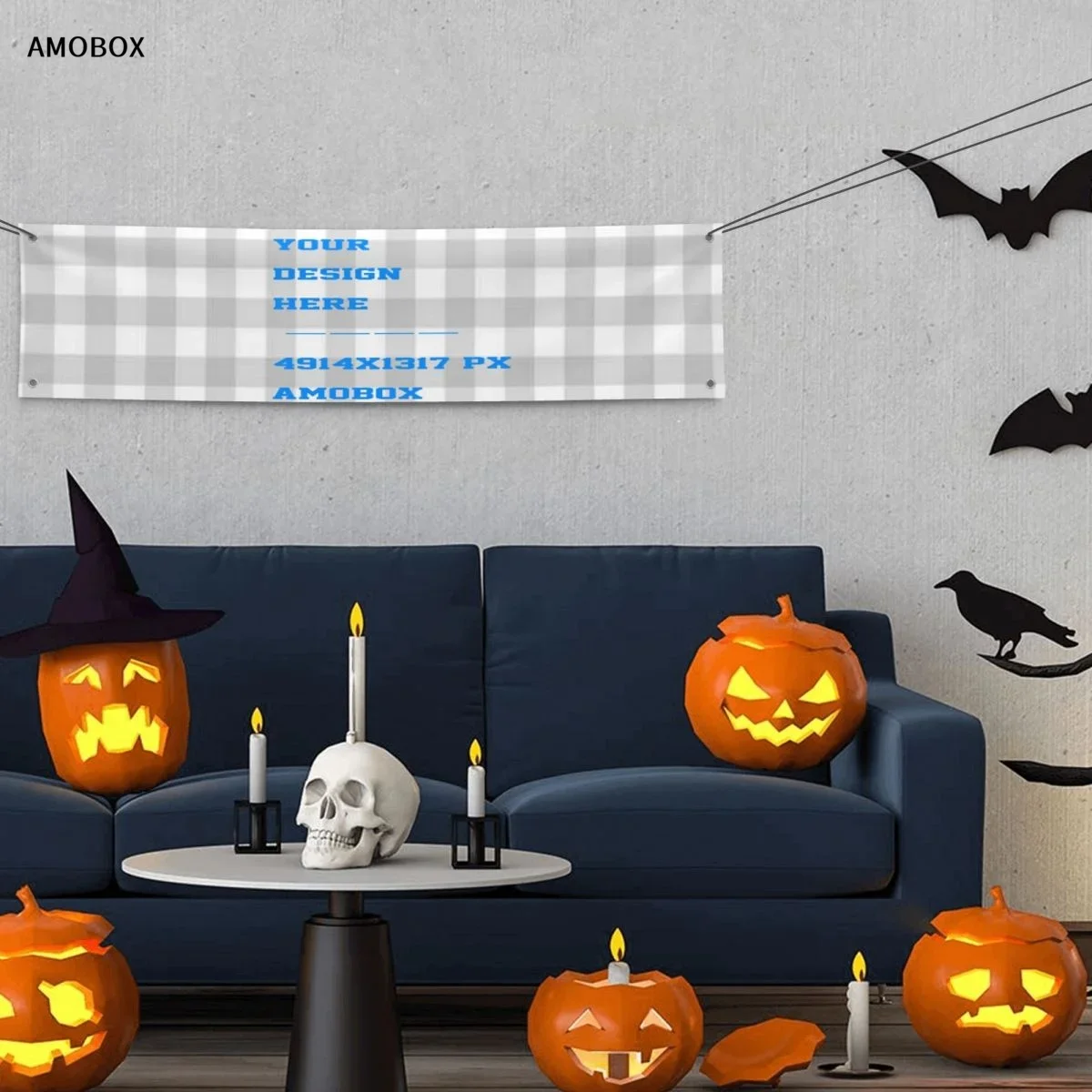 AMOBOX-настраиваемое пустое украшение для сада парада игр в комнате спортивных