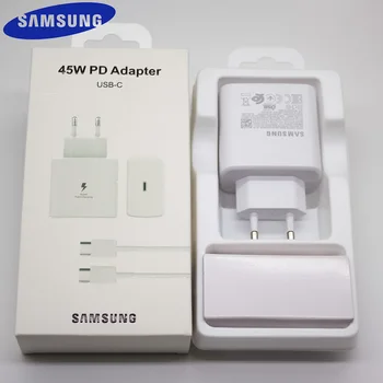45W Samsung S23 Ultra Charger Super Fast Charging 2.0 5A USB-C Cable 1