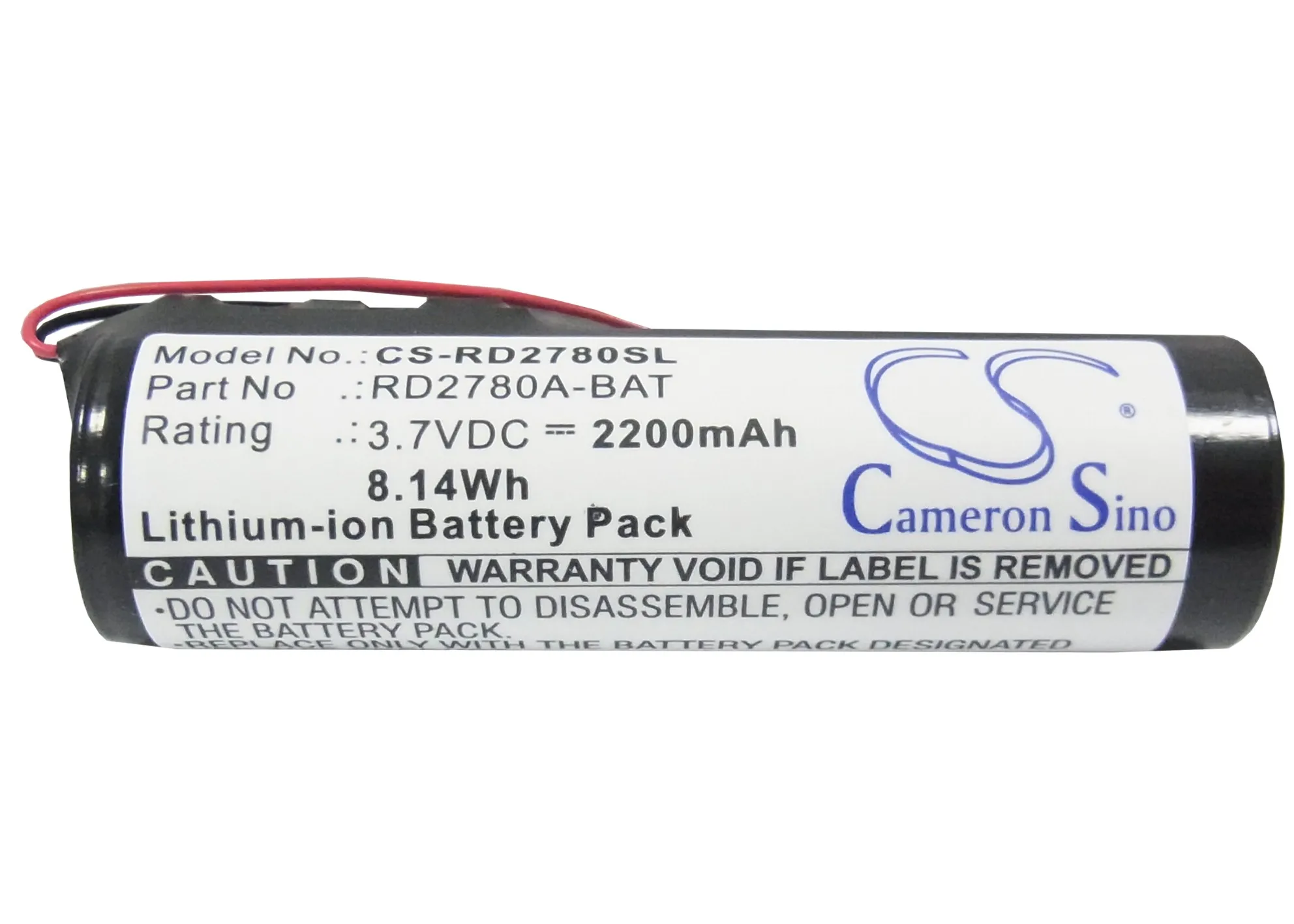 Cameron Sino 2200mAh Battery For RCA Lyra Jukebox RD2780 MP3 Playmer RD2780A-BAT