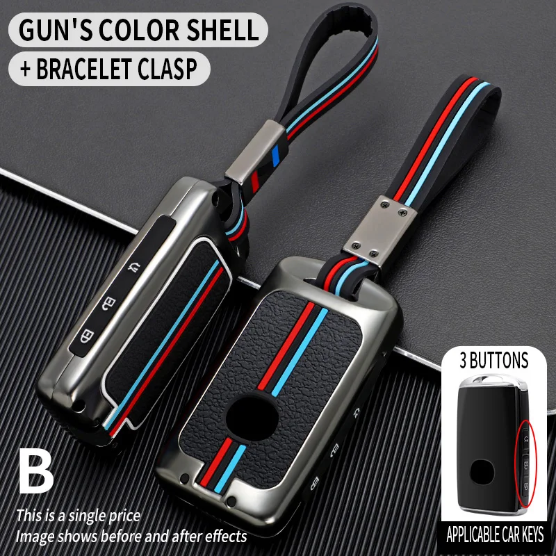 

Чехол из цинкового сплава + кожаный чехол для ключей от автомобиля для Mazda 3 Axela BP CX-30 DM CX4 CX5 CX 5 CX-5 CX8 CX9 CX42020 2021 2022 2023 2024 2025