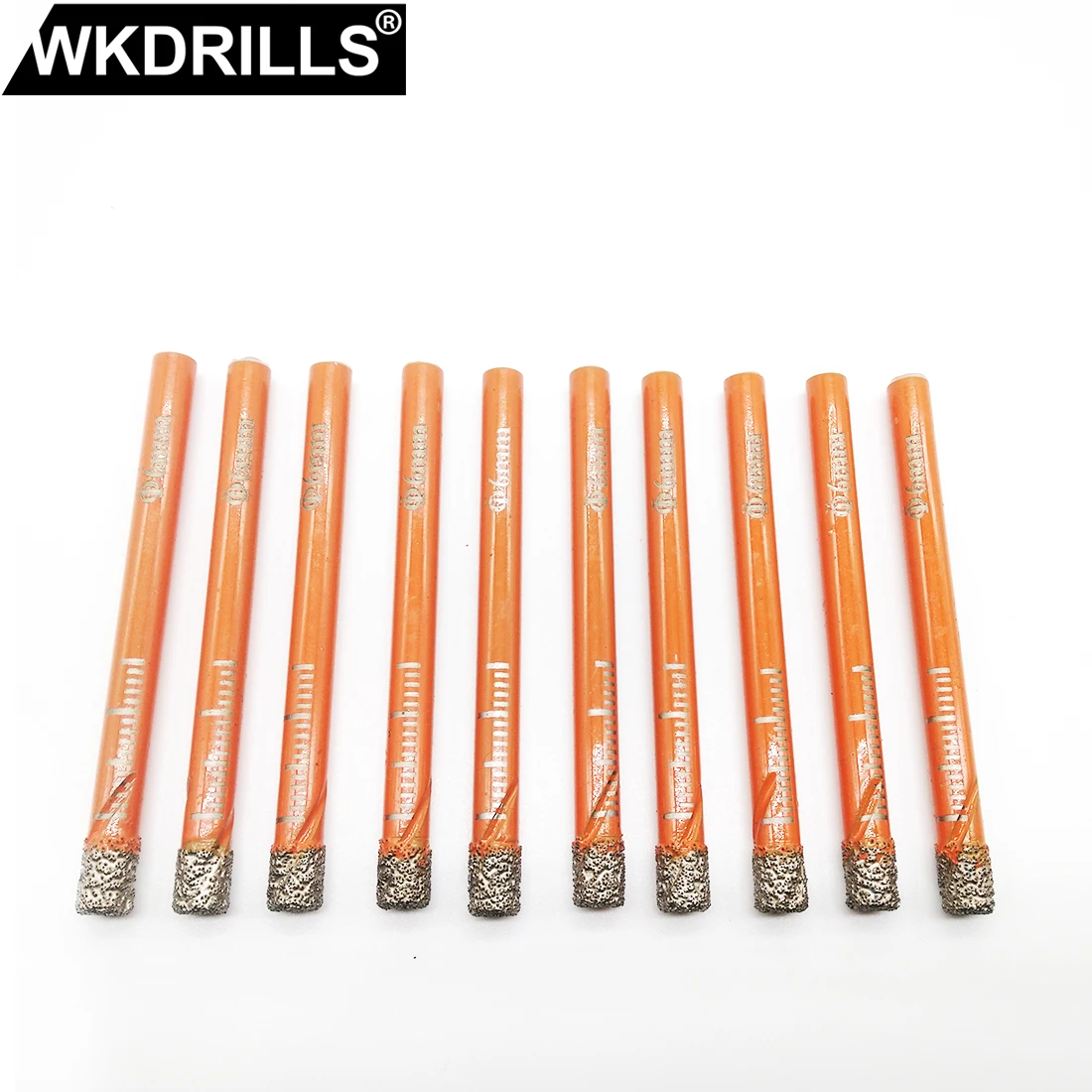 

10 шт./набор, алмазные насадки для сухого вакуумного сверления, 6/8/10 мм