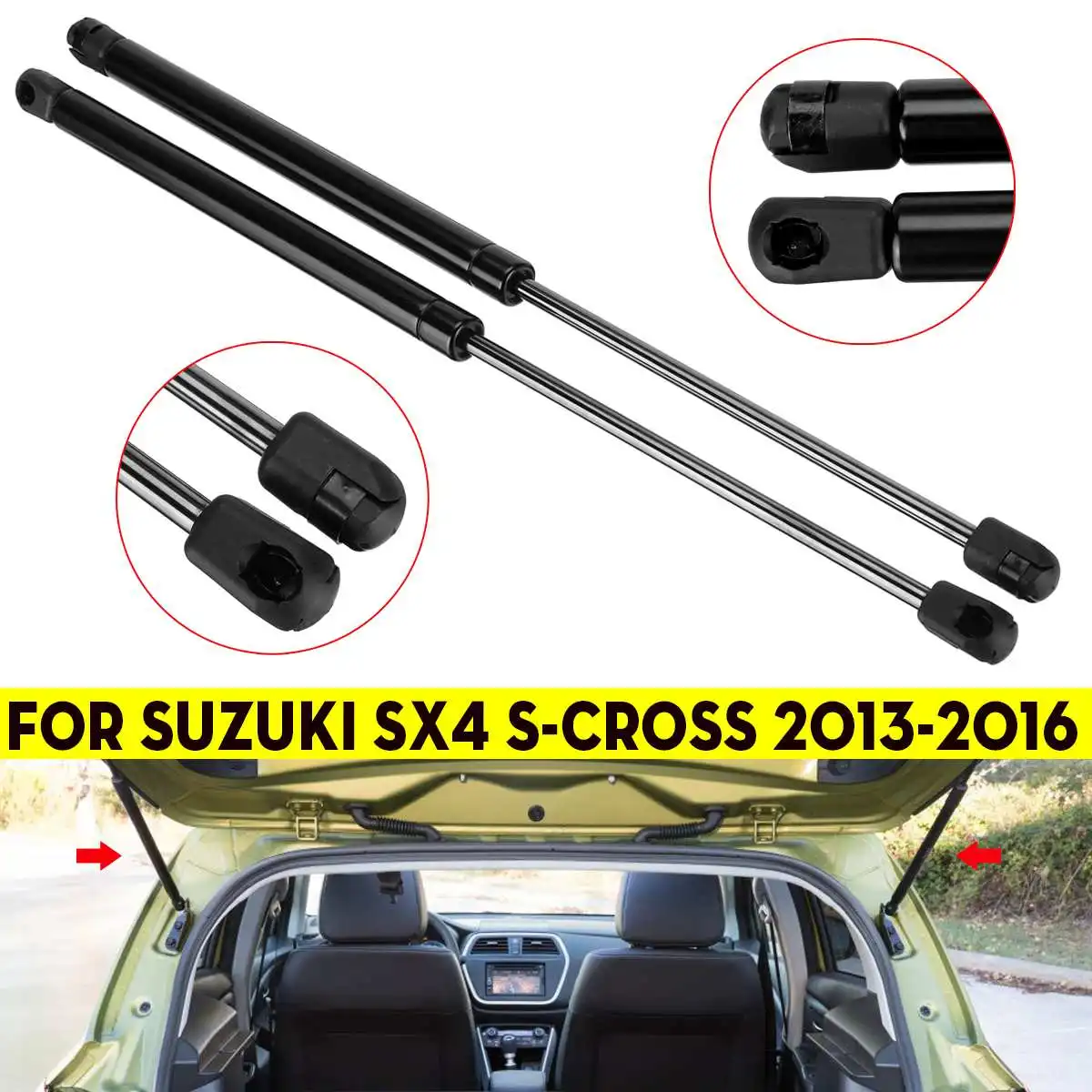 

2 шт., бампер для багажника Suzuki SX4 S-cross 2013-2019