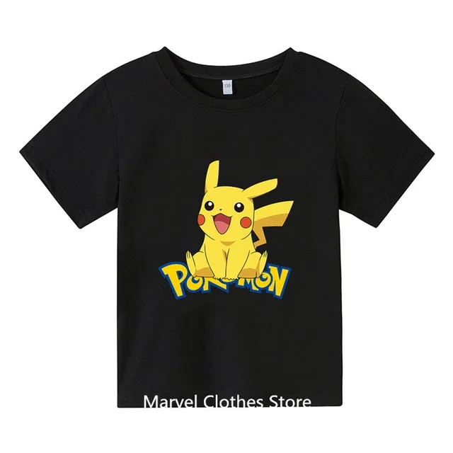 Футбольная рубашка Potdemiel Pokemon Piplush для мальчиков и девочек