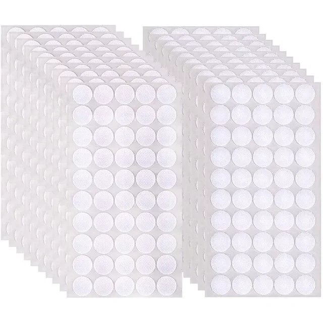 

Dots Hooks and Loops Strong Self Adhesive Fastener Tape Dots Glue Magic Sticker for Double Sided Sewing10/15/20/25/30mm