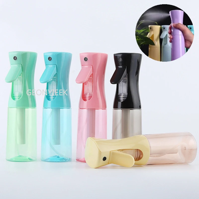 Hairdressing Spray Bottle Hair High Pressure Spray Bottle Continuous Spray Watering Can Hair Stylist Director Automatic 2/300ml images - 6