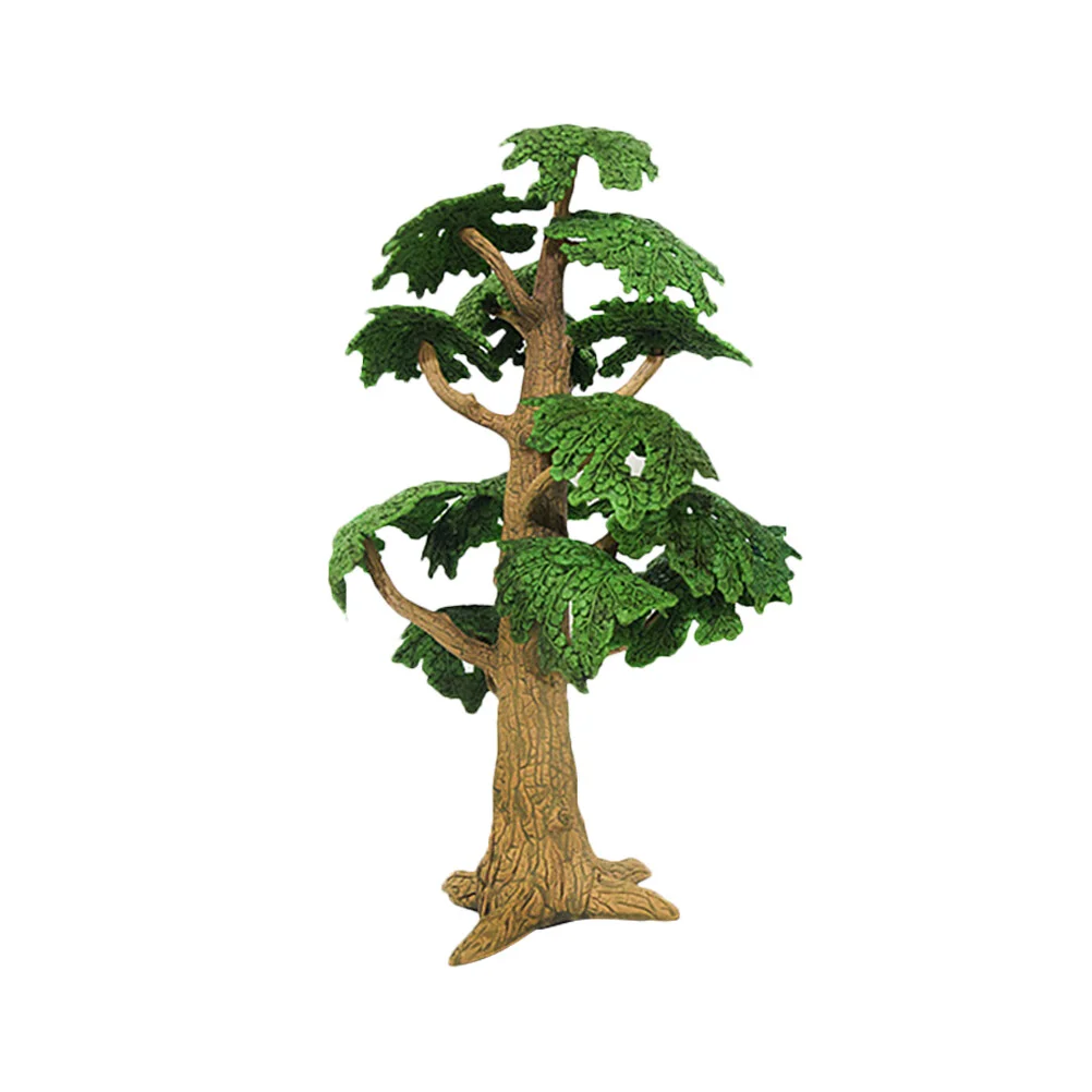 

Модель дерева, миниатюрная фигурка кипариса из сосны, реквизит для фотосъемки, макет тропического леса, поезд, декор для детей, большой размер