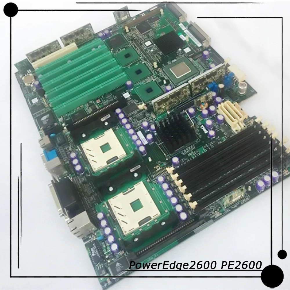 0F0364 F0364 6X871 06X871 09K348 для DELL PowerEdge2600 PE2600 Серверная Материнская плата высокого качества Быстрая доставка