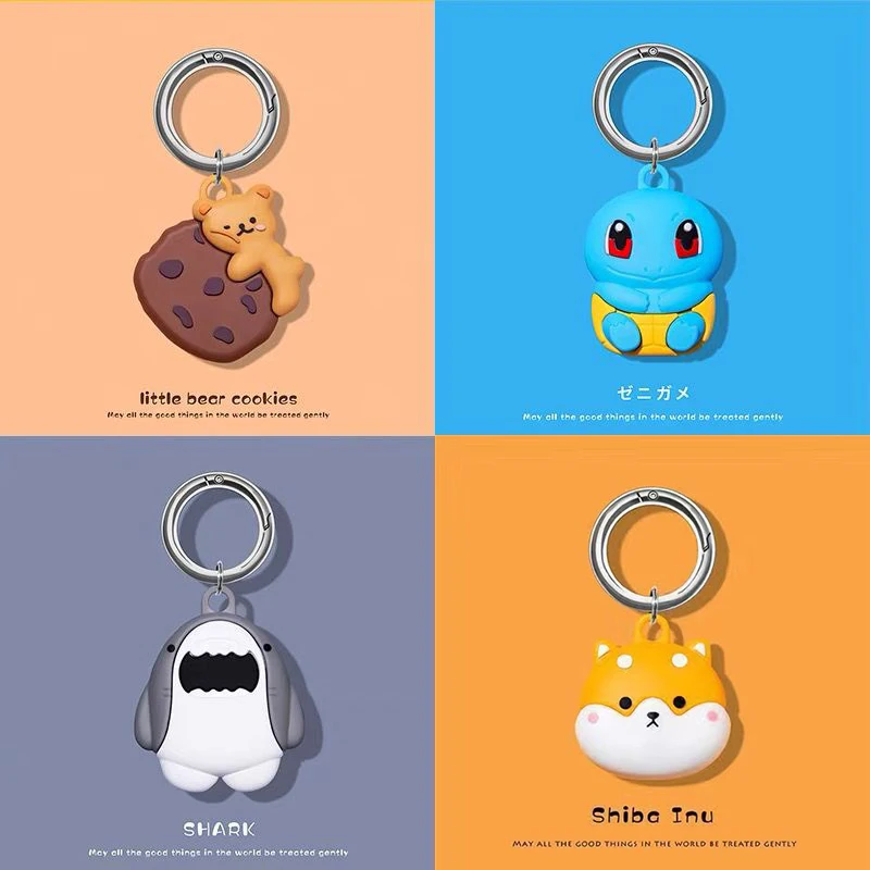 Kuromi для ярлыков airярдов милый 3D мультяшный бобер защитный силиконовый чехол