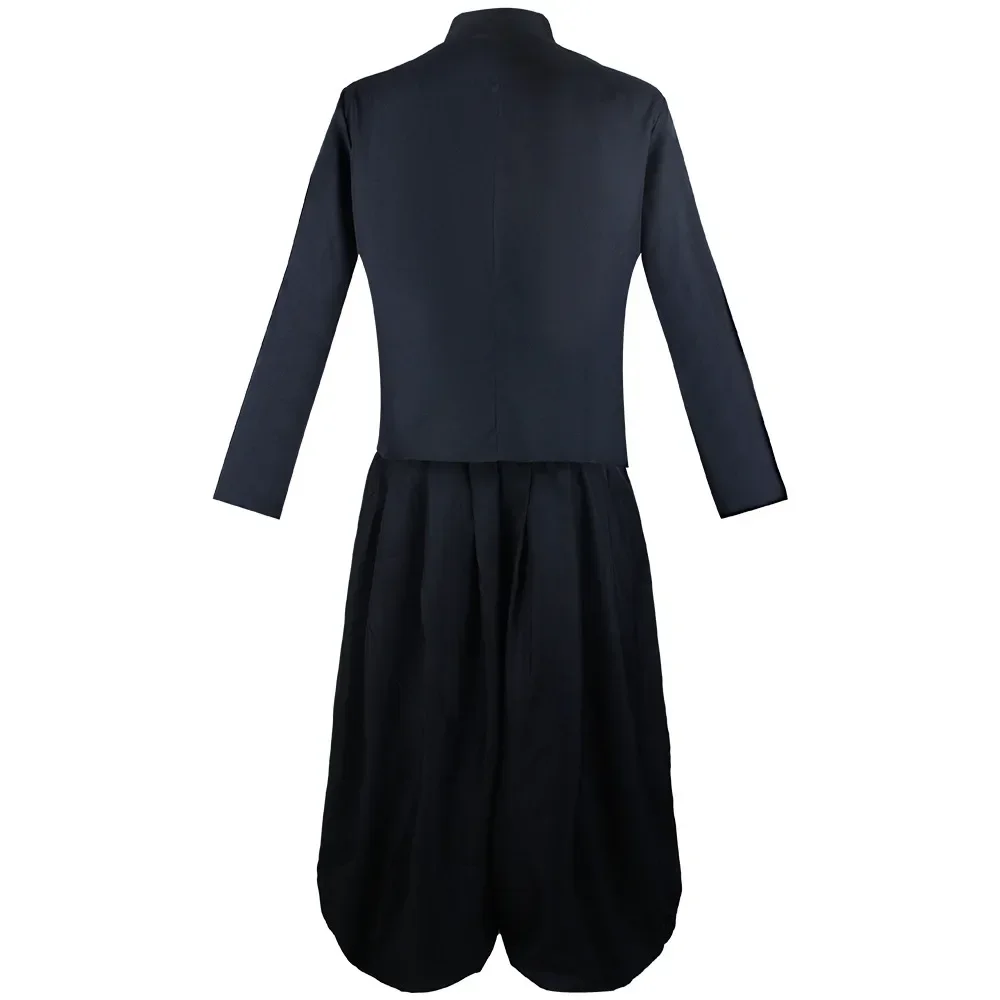 Geto Suguru парик для косплея костюм темно-синего цвета аниме сезон 2 школьный полный