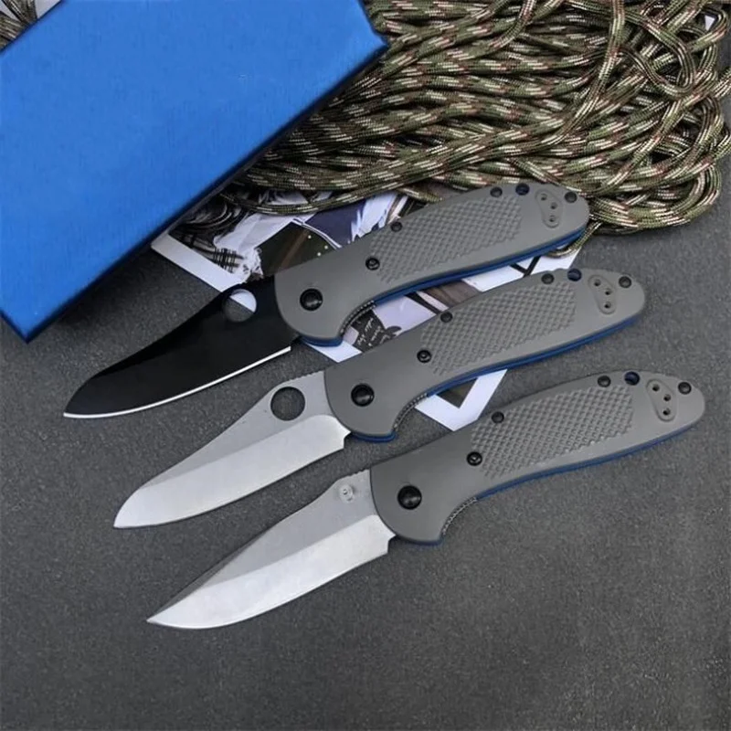 

Новый высококачественный Тактический складной нож 550 года, лезвие D2, ручка из нейлонового стекловолокна, карманные военные ножи для безопас...