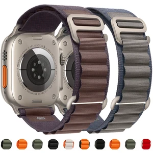 Ремешок Alpine для Apple watch band 49 мм 44 мм 45 мм 40 мм 41 мм 44 мм, нейлоновый браслет для iwatch series 9 8 SE 7 Ultra 2