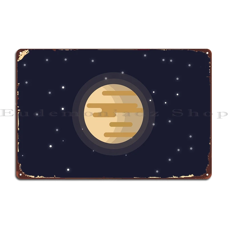 

Jupiter Flat Design Metal Plaque Poster Create Cinema Pub Personalized Living Room Tin Sign Poster