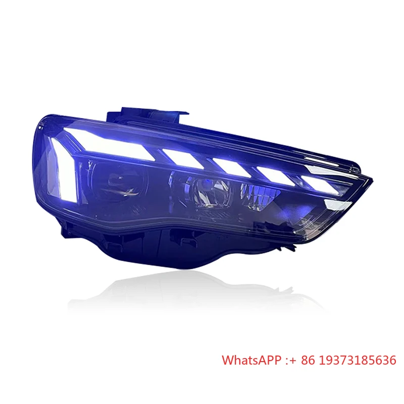 SJC Автомобильные аксессуары Светодиодные фары для Audi A3 S3 2013-2016 Передние Супер