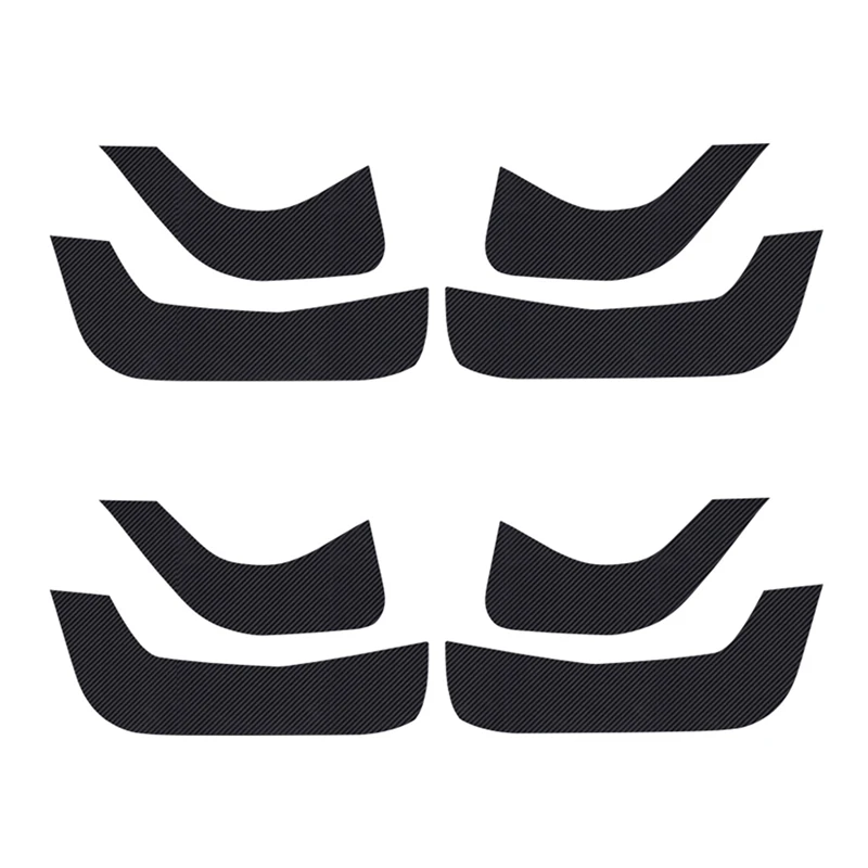 

2X Car Carbon Fiber Door Anti-Kick Pad Side Edge Protection Mat Cover for Mazda CX-30 2019 2020