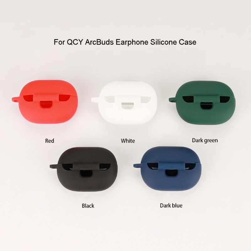 

Wireless Earphone Protective Fit for QCY ArcBuds HT07 Cover Dust Shockproof-Shell Washable Housing Anti Dust Sleeve M76A