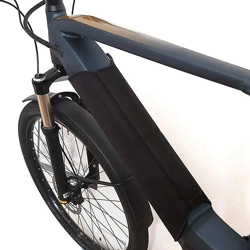 

2X Waterproof Bag For Ebike Lithium Battery Upgrade Elastic Neoprene Dustproof Anti-Mud Cover Bicycle Accessories