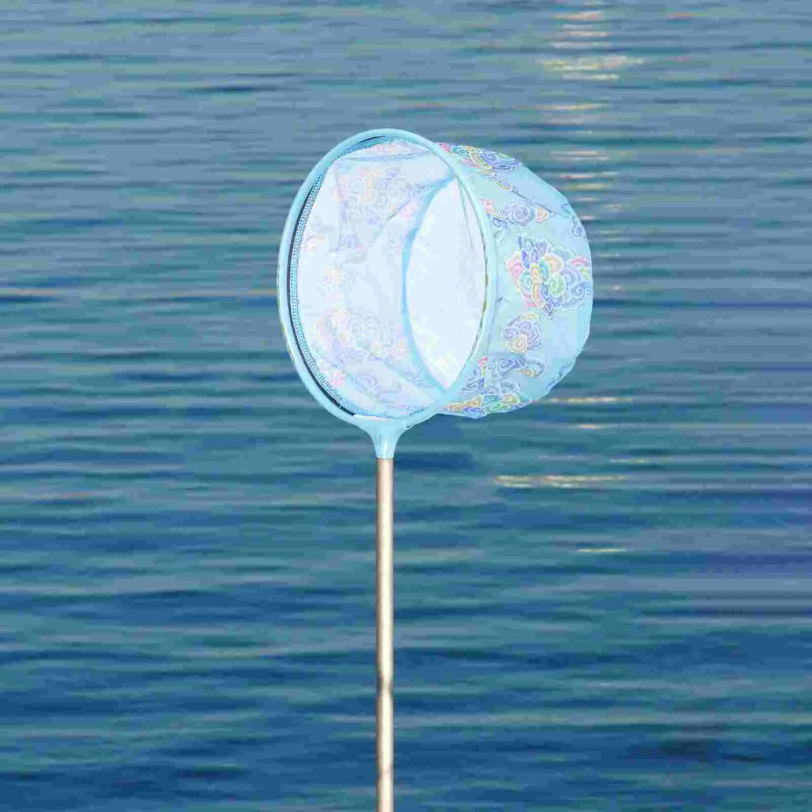 

Blue Fishnets Dip Portable Fishing Mesh Detachable Replacement Holder Replaceable