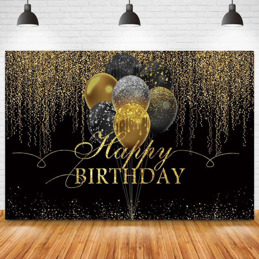 

Блестящий Фон с надписью на заказ для дня рождения для взрослых, праздничный декор торта, вечеринки, шары, дети, семейвечерние, фон для фотос...