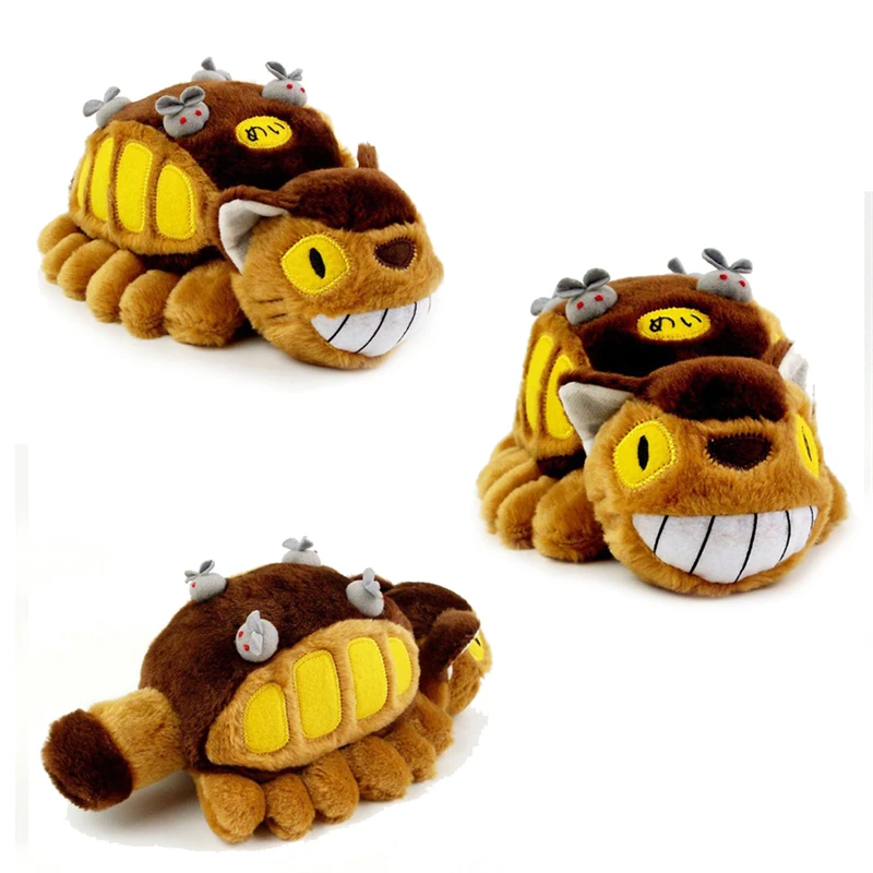 

New Kawaii Hayao Miyazaki Animation Bus Totoro Doll Stuffed Toys Totoro Tram Plush Toys Christmas Gifts