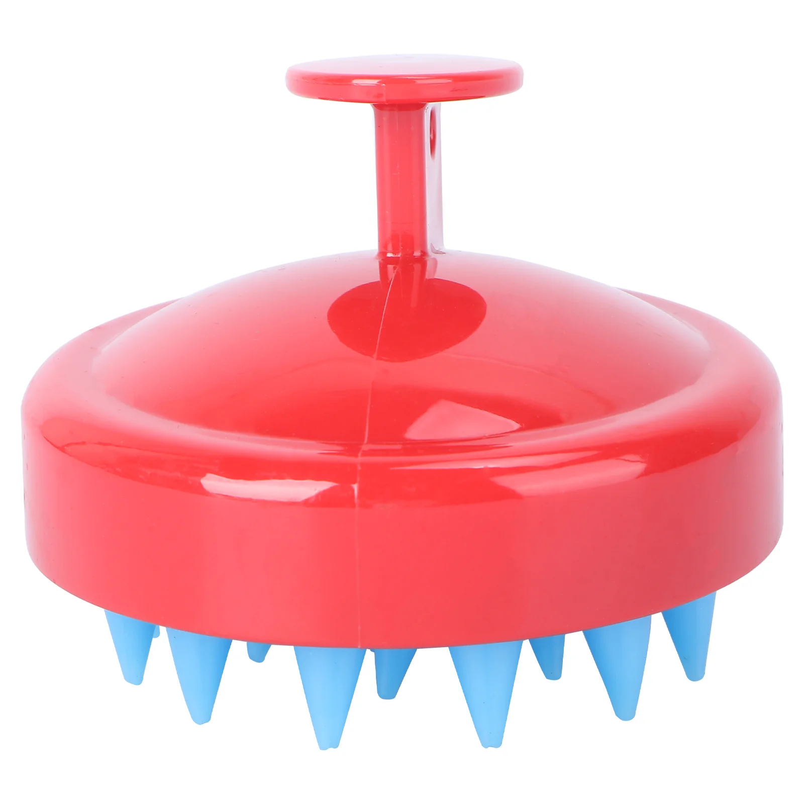 

Round Anti Scalp Comb For Hair Silicone Brush(Red)