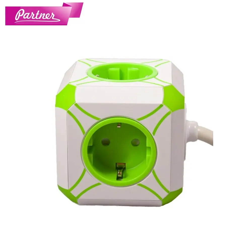 Сетевое зарядное устройство Partner MiniCUBE USB 031770 с удлинителем | Электроника