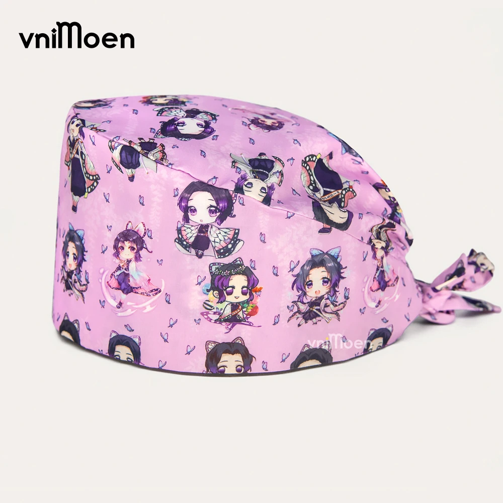 

adjustable size Pharmacist work cap Pet veterinary hat high quality Elastic cap surgical cap women nursing hat