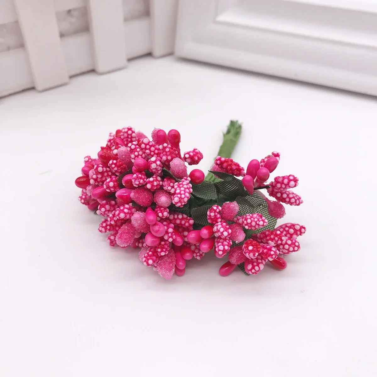 

Искусственные тычинки из пластика и шелка, 12 штук