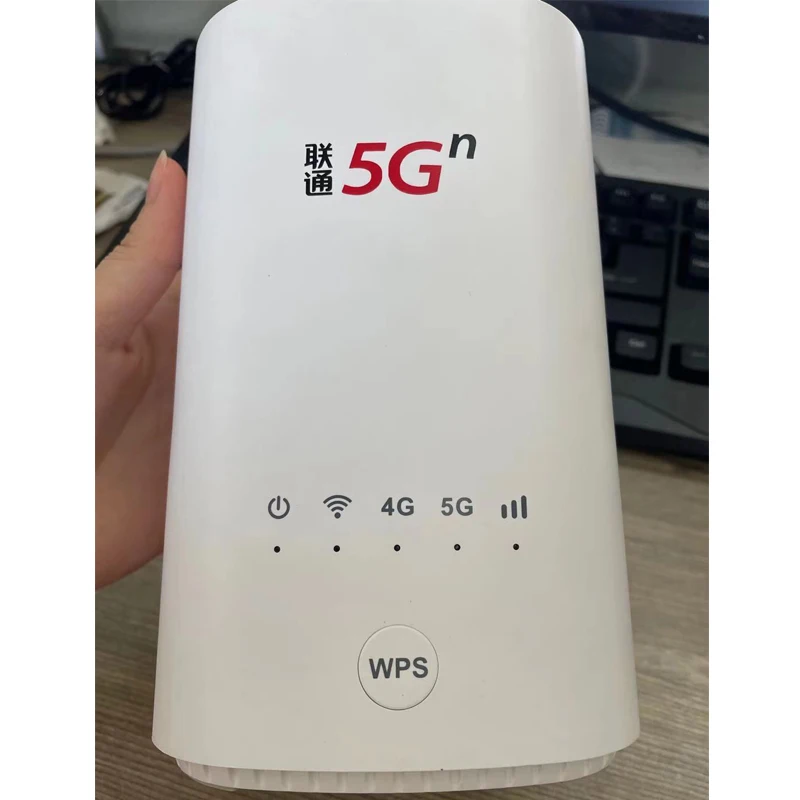 

Unlock China Unicom VN007+ 5G CPE Wireless Router NSA SA 2.3Gbps Sim Slot Router Mesh wifi 5g CPE Modem Wireless High-power