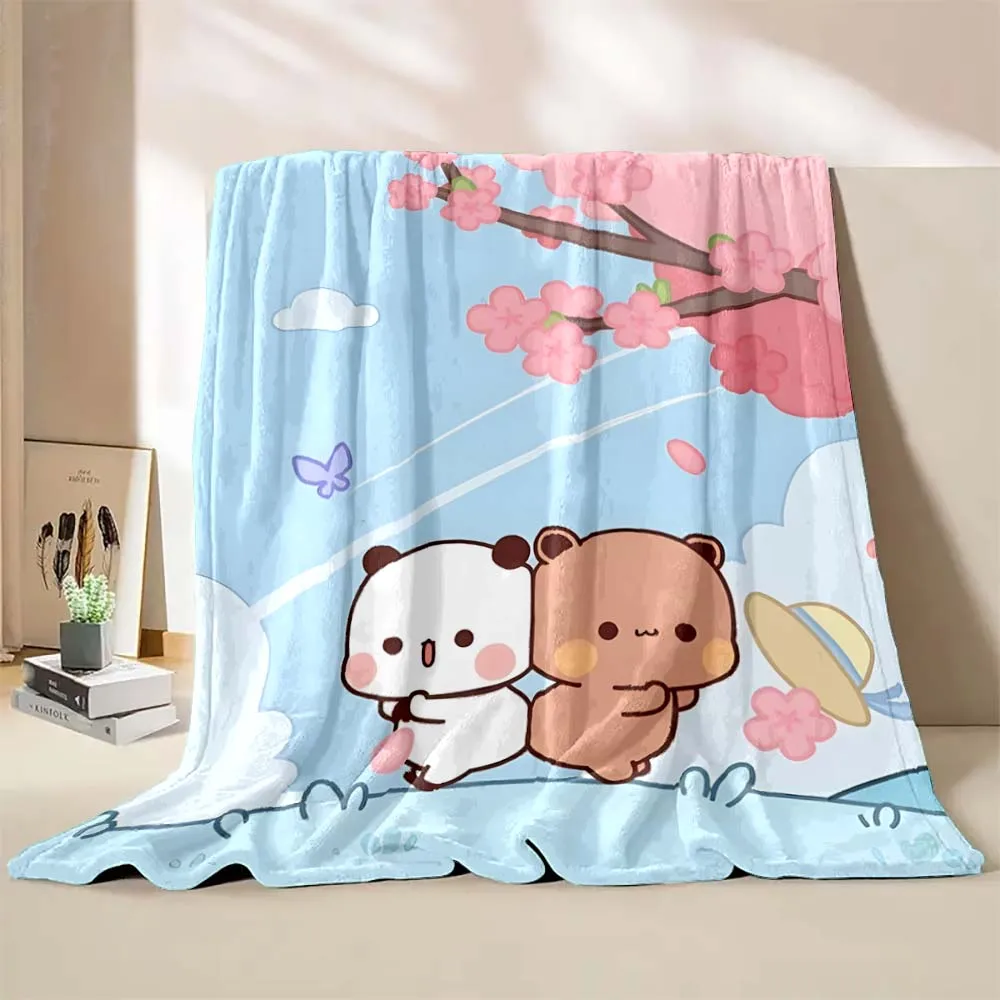 Одеяло с принтом два маленьких медведя 6 размеров