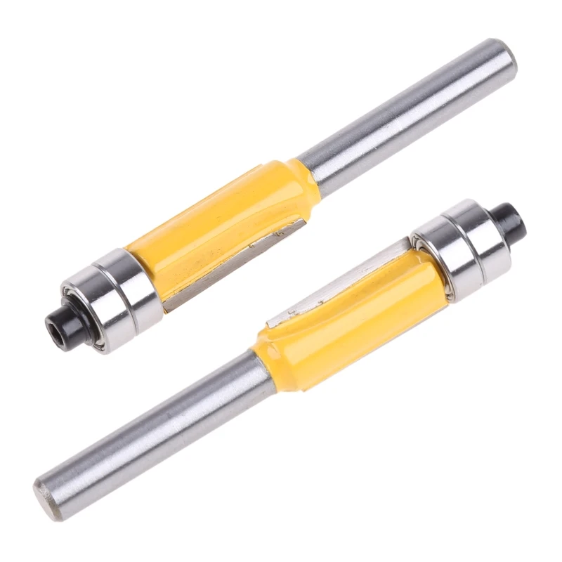

6mm Shank Flush Trim Router Bits Wood Cutting Cutter Rolling Endmill Woodworking