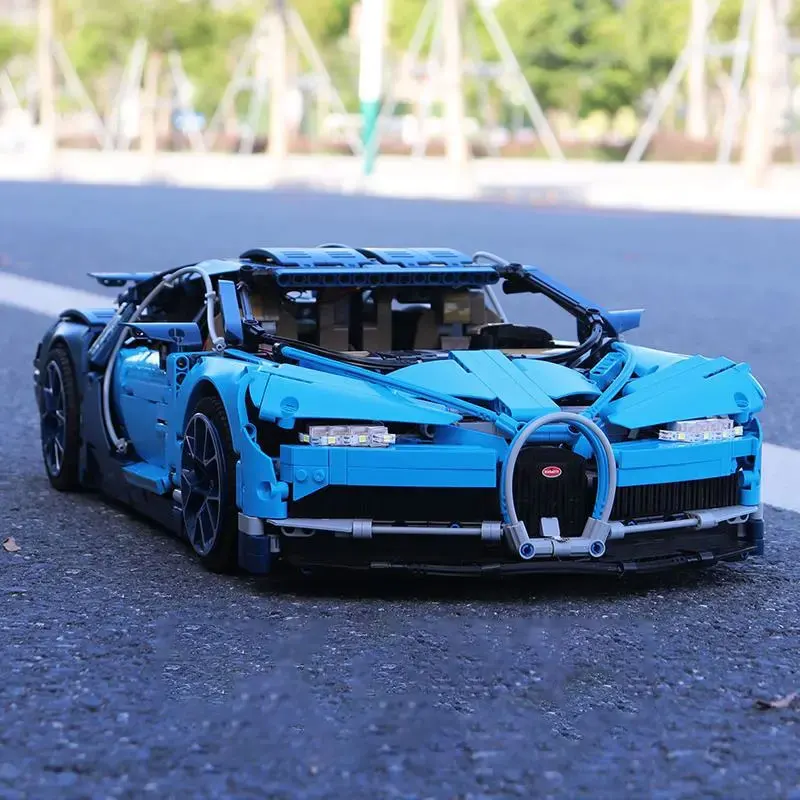 1408 Шт. Суперскоростной Спортивный Автомобиль Набор Технических Строительных
