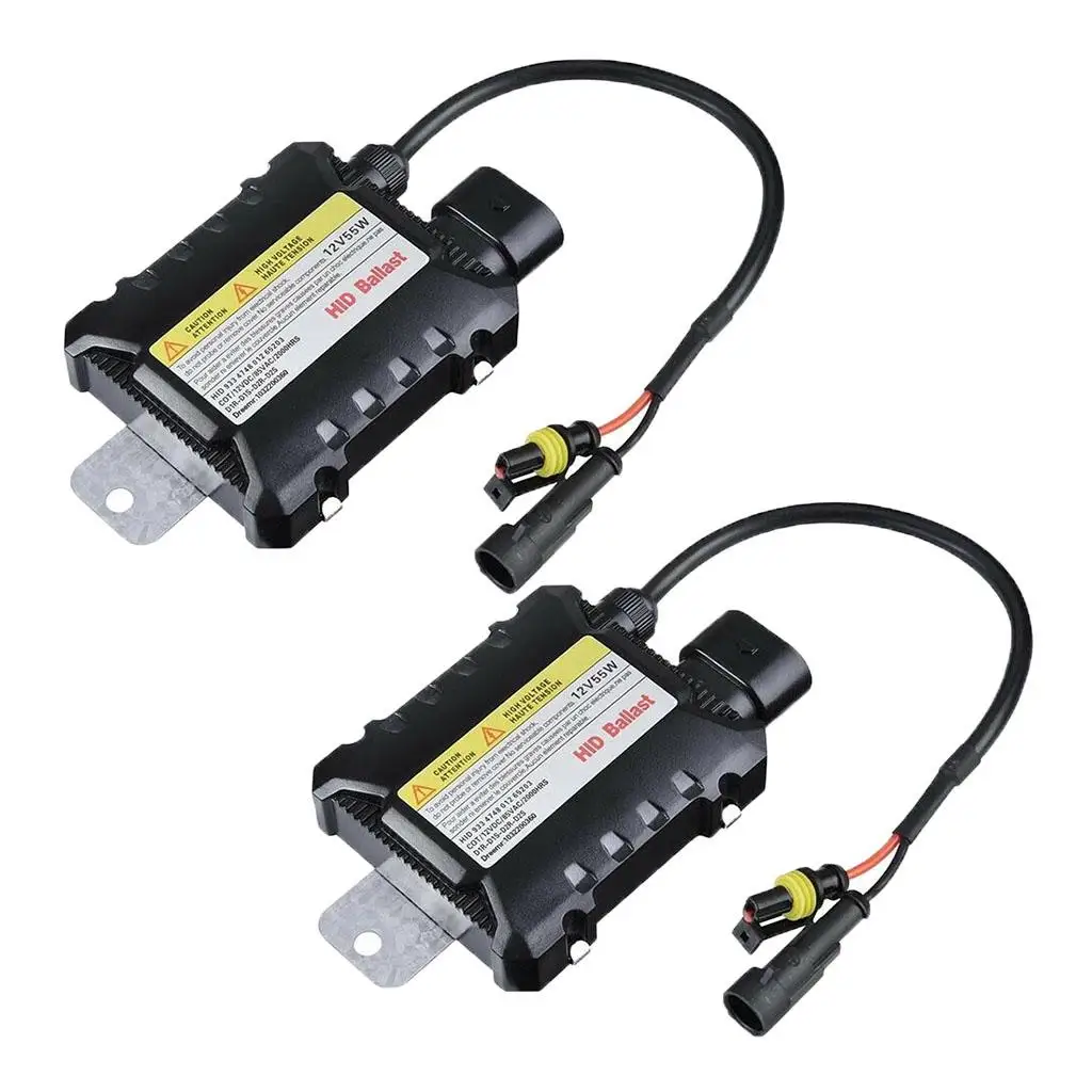 

1 Pair HID Ballast Replacement Xenon Lamp Ballast for H4