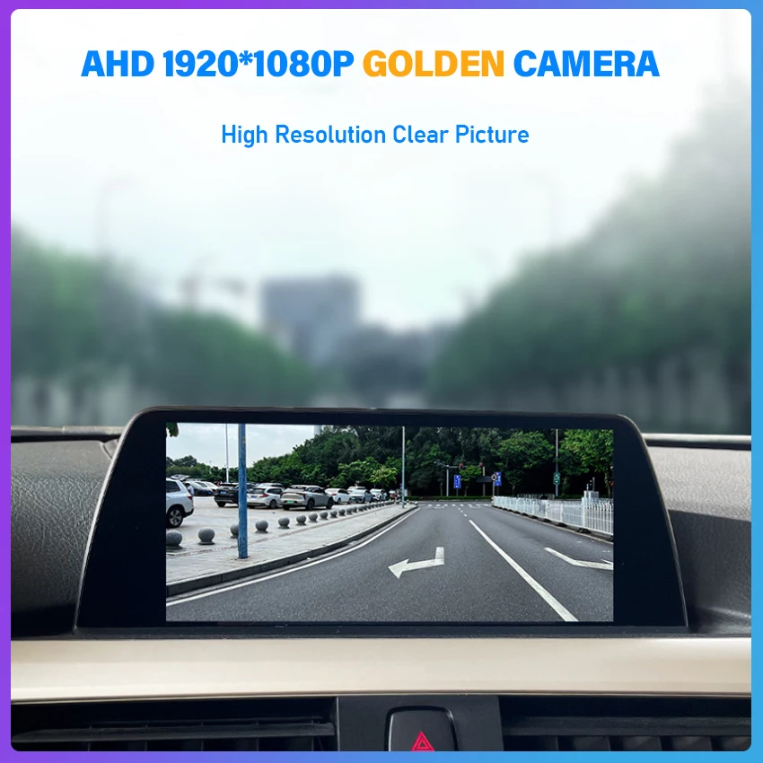 HD CCD Автомобильная камера переднего вида Парковочная система для BMW 3 серии F30 F31 F34