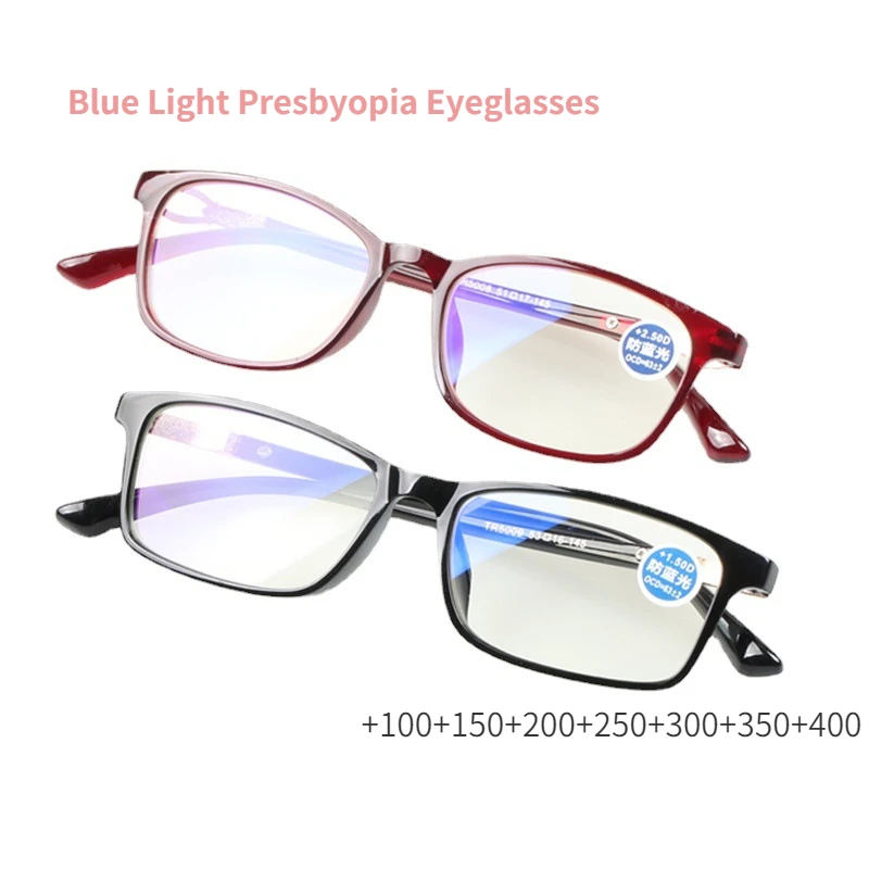 

Reading Glasses Men Blue Light Presbyopia Eyeglasses Antifatigue Computer Women Eyewear Unisex +1 +1.5 to +4.0 gafas de lectura