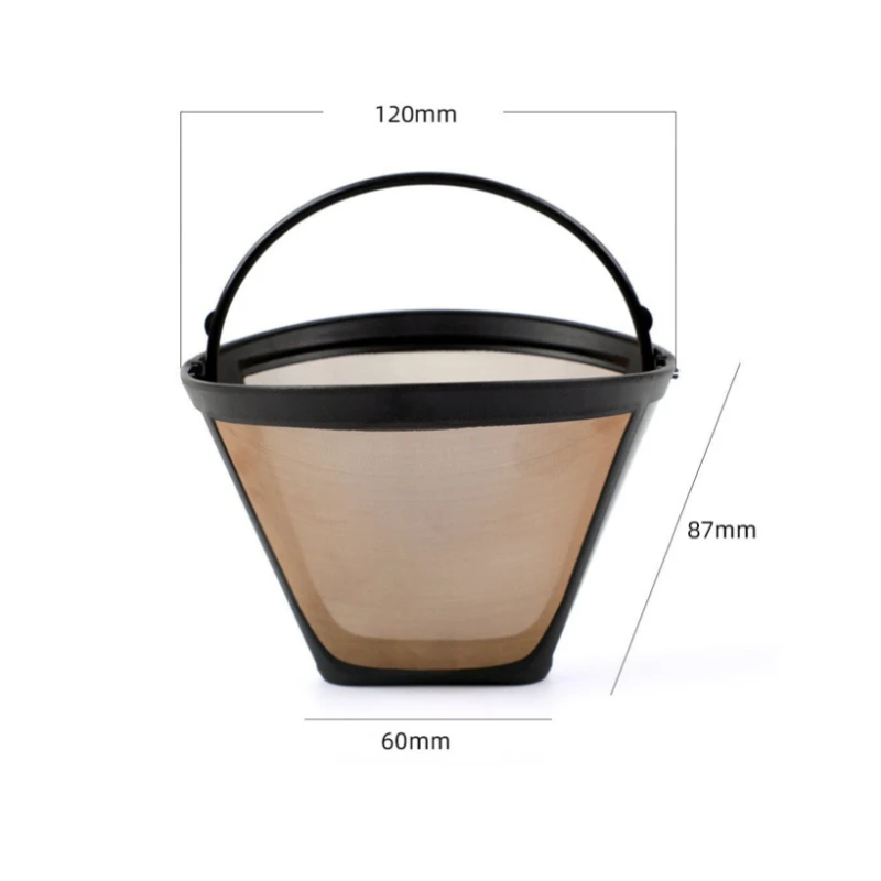 

MOONBIFFY Золотой фильтр для кофе из нержавеющей стали