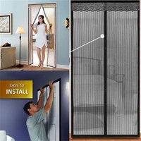 magnetic mosquito nets for doors diamond mesh door curtain automatic closing fly net can be customized magnetic mosquito net