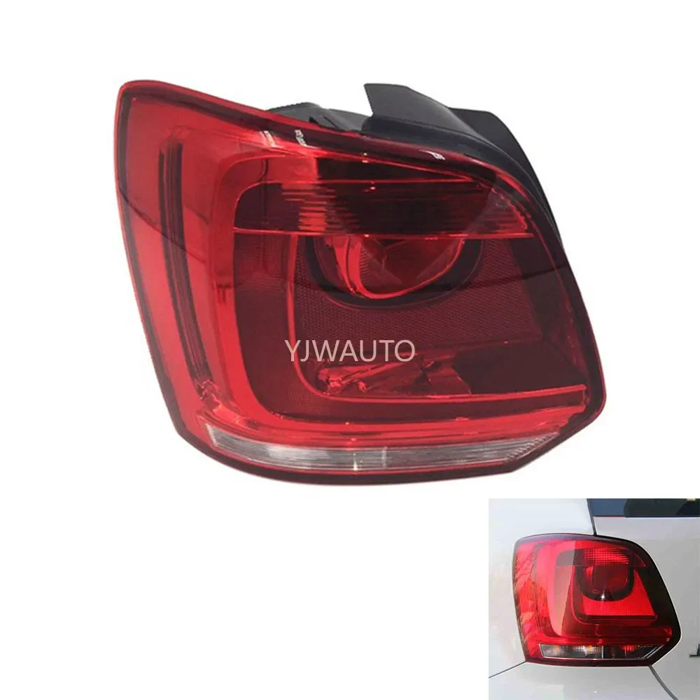 Фото Для VW Polo Vento Virtus 2013, задний фонарь автомобиля, задний фонарь в сборе, автоматический задний фонарь, стоп-сигнал, указатель поворота, противотуманная фара заднего вида №1