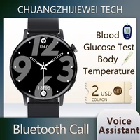 czjw f22r smart watches men women bluetooth call 360360 fitness tracker smartwatch android blood glucose ai voice sport clock