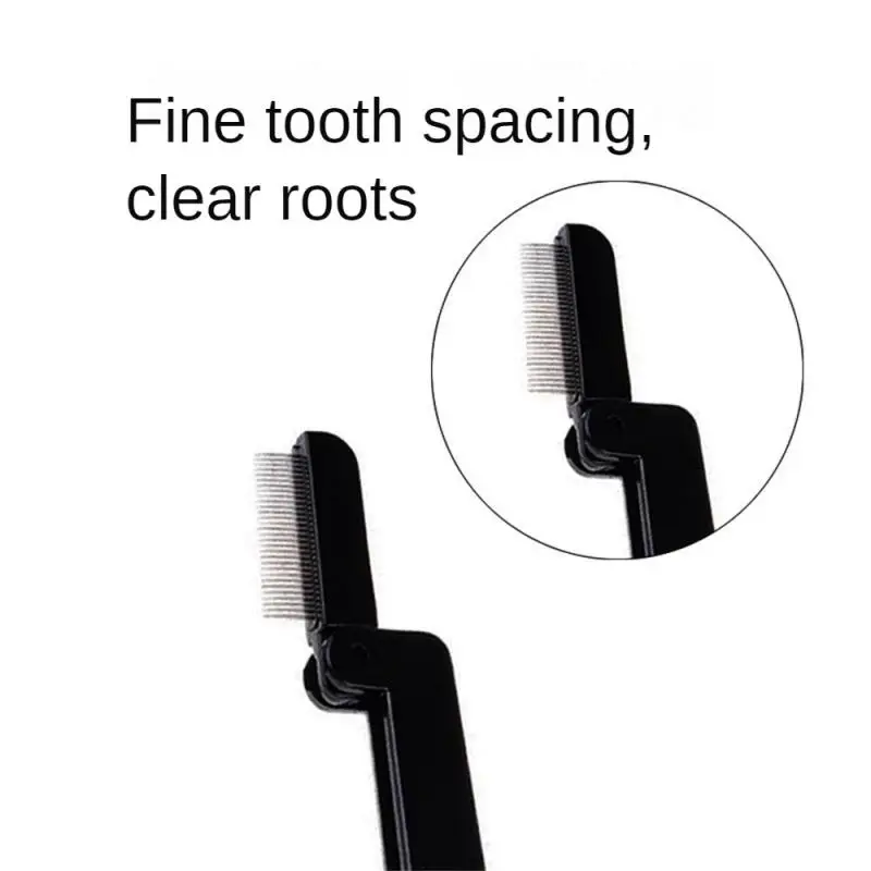 1 шт. металлическая расческа для завивки ресниц