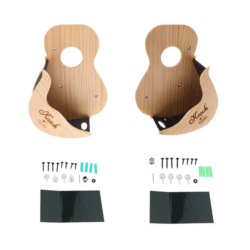 

Practical DIY Ukulele Hawaii Guitar Display Wall Mount Stand Rack for Music Store School